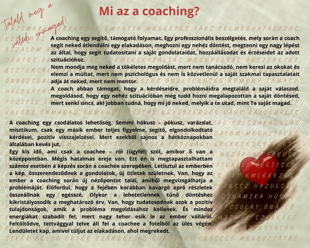 coachingról